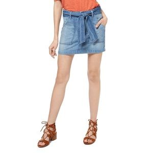 Light Wash Denim Skirt